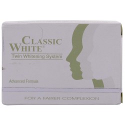 Classic White Skin Soap with Twin Whitening System  (85g) 12 Pieces