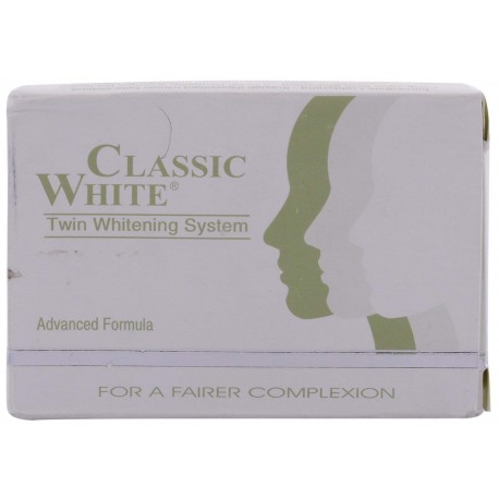 Classic White Skin Soap with Twin Whitening System  (85g) 12 Pieces