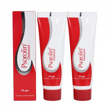 Psorolin Ointment (75g) -Pack of 2