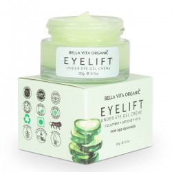 Bella Vita Organic EyeLift Under Eye Cream Gel for Dark Circles, Puffy Eyes, Wrinkles & Removal Of Women & Men, 20gms