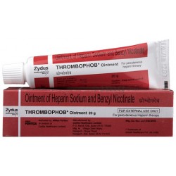 Benzyl Nicotinate  Heparin Thrombophob Ointment 20gm Pack of 3