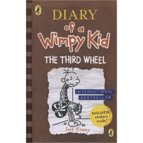 Diary of a Wimpy Kid - 7: The Third Wheel  Book