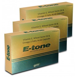 E-Tone Soft Gelatin Capsules (Pack of 3)