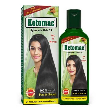Ketomac Ayurvedic Hair Oil  (130 ml)