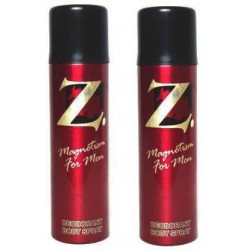 Z MAGNETISM FOR MEN Deodorant Spray - For Men  150ml (Pack of 2)
