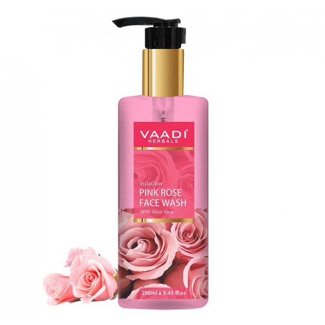 Vaadi Herbals InstaGlow Pink Rose Face Wash