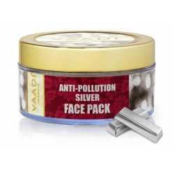Vaadi Herbals Anti-Pollution Silver Face Pack - Pure Silver Dust & Lavender Oil ( (70 gms))
