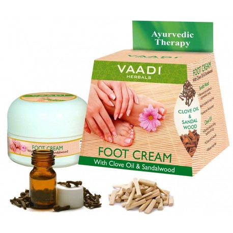 Vaadi herbals Foot Cream - Clove & Sandal Oil (30 gms)