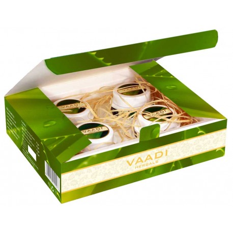 Vaadi herbals Anti-Acne Aloe Vera Facial Kit with Green Tea Extract (70 gms)