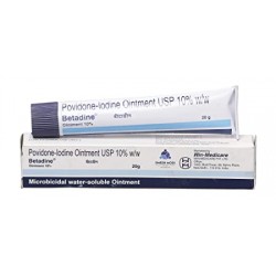 Betadine 10% Ointment (20 gm) (Pack of 3)