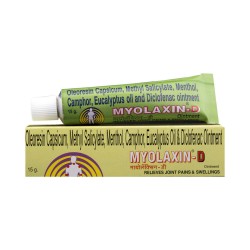 Myolaxin-D Ointment (15g) (Pack of 3)