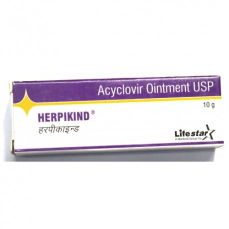 Herpikind Ointment (10 g) (Pack of 3)