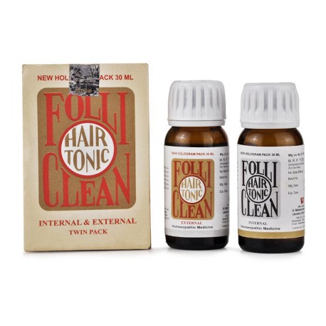 Dr. Wellmans Folli Clean Hair Tonic Twin Pack