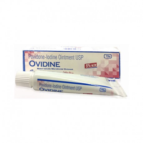 Ovidine 5% Ointment (15g) (Pack of 3)