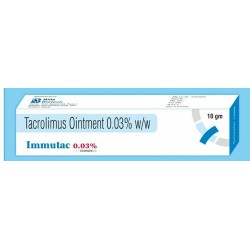 Immutac 0.03% Ointment (10 gm) (Pack of 3)