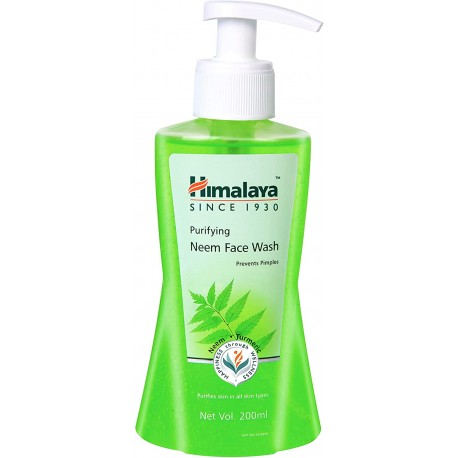 Himalaya Herbals Purifying Neem Face Wash, (200ml)