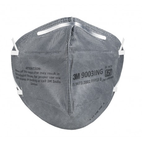 3M 9003 IN GRY Mask / Respirator FFP1 IN Pack of 5 Grey