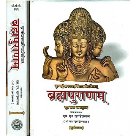 Brahma Purana (set of 2 Volumes) Hardcover – 1 January 2016
