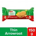Britannia NutriChoice Thin Arrowroot Biscuits 150g (Pack of 2)