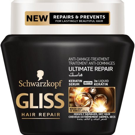 Schwarzkopf Gliss Hair Repair Treatment/Mask (300ml)