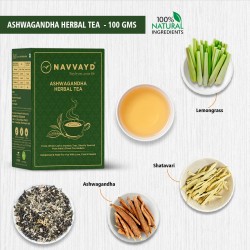 Navvayd Ashwagandha Tea (100 Gm and 50 Cups)