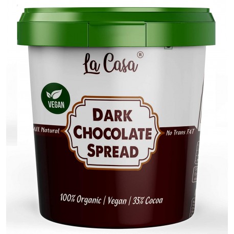 La Casa Dark Belgian Chocolate Spread (35% Cocoa) -1kg