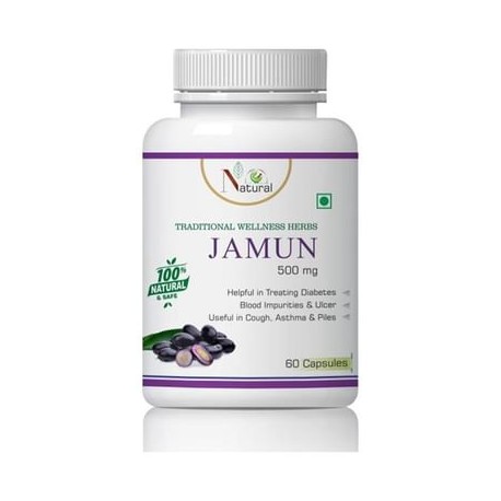 Natural Jamun 500mg Capsule