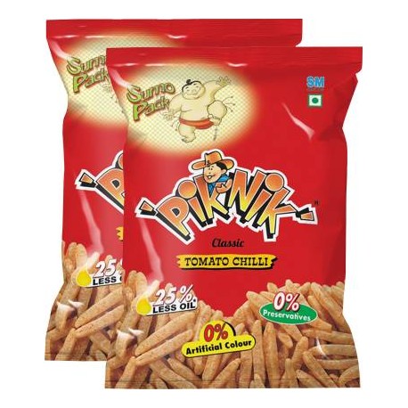 Piknik Classic Tomato Chilli  (2 x 70 g)