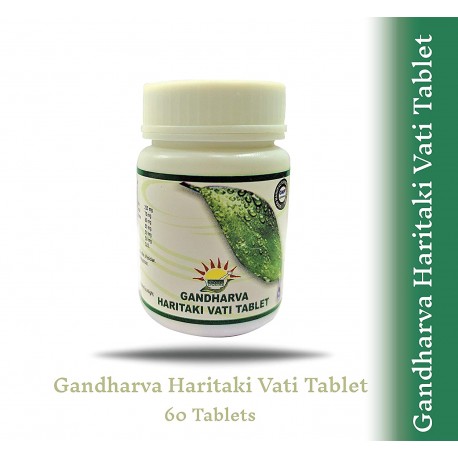 SHREEYASH AYURVEDA Gandharva Haritaki Vati 60Tablets (Pack of 2)