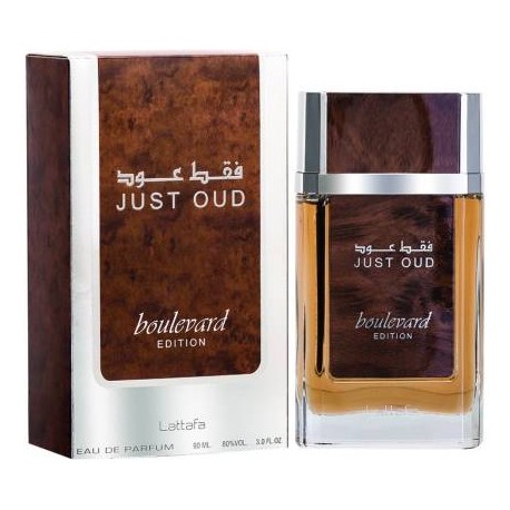 Lattafa Just Oud Boulevard Eau de Parfum - (90 ml)