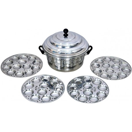 Stainless Steel Aquirios Idli Cooker with -4 Plates