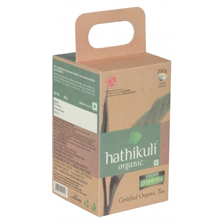 Hathikuli Organic Green Tea Loose Leaf -(250 gm)