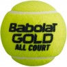 BABOLAT Gold All Court Tennis Ball - (Pack of 3 Yellow)
