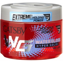 Gatsby Water Gloss Hyper Solid, Red (300g)