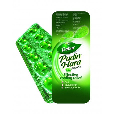 Dabur Pudin Hara Pearls - 12 Capsules
