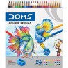 Doms  Colour Pencils- (Set of 1, Multicolor)