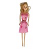 NPRC Plastic Barbie Doll, Pink