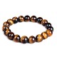 Tiger Eye Yellow Crystal Healing Stone Bracelet(8 mm)