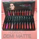 HUDA BEAUTY Matte Waterproof Lipstick set of 12