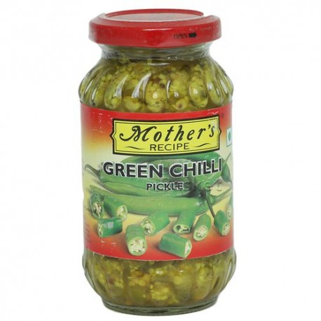 Mother's Recipe Pickle - Green (Chilli, 300 g)