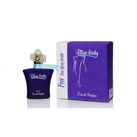 Rasasi Blue Lady Perfume EDP with Free Deo Spray 40ml