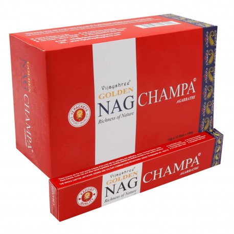 Vijayshree Golden Nag Champa Agarbatti - (180Gms,12)