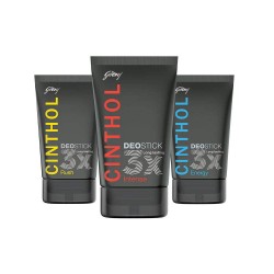 Godrej Cinthol Deo Stick, For Men, 40g (Pack of 3)