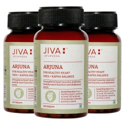 Jiva Ayurveda Arjuna Tablet 120 Tablets - Pack of 3