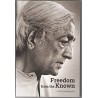 Freedom from the Known Paperback Book