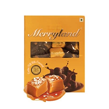 Merryland Chocolate Box Caremal Flavour Chocolate (60 Pcs in Box)