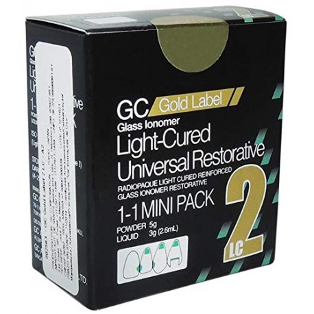 GC Glass Ionomer Light-Cured Universal Restorative (GC LC 2/Fuji 2)