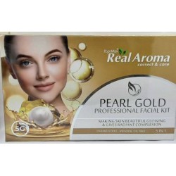Top Max Real Aroma Correct & Care Pearl Glod Professional Facial Kit 5 in 1  (700 g)