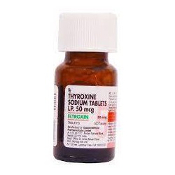 Eltroxin 50mcg Tablet 100's (Pack of 2)