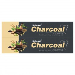 Herbodent Charcoal Toothpaste - ( pack f 2 )